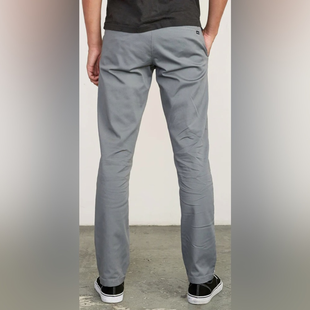RVCA Weekend Stretch Straight Fit Pants Boys Size 26 Medium